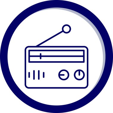 Ses aygıtı. Web simgesi basit illüstrasyon