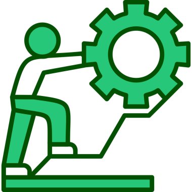 seo modern simgesinin vektör illüstrasyonu