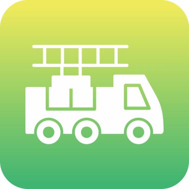 vektör yiyecek kamyonu simgesi