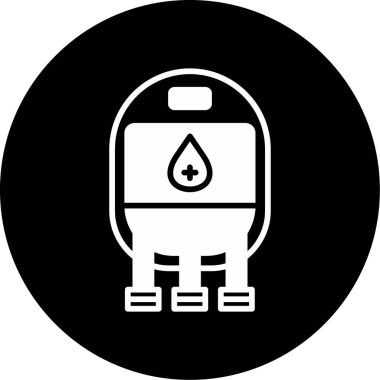 benzinlik ikonu vektör illüstrasyonu