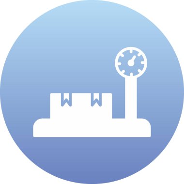 Yapı simgesinin vektör illüstrasyonu