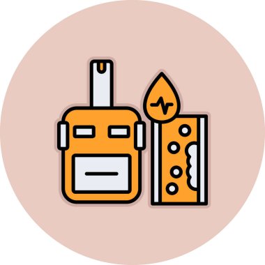 robot. Web simgesi basit illüstrasyon