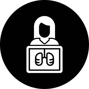 Dizüstü bilgisayarı olan bir kadının vektör çizimi