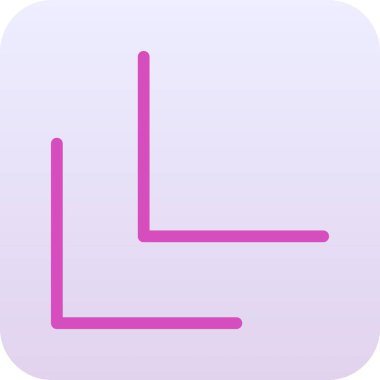 Modern b 'nin vektör illüstrasyonu eksik simgesi