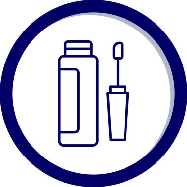 Süt simgesinin vektör illüstrasyonu