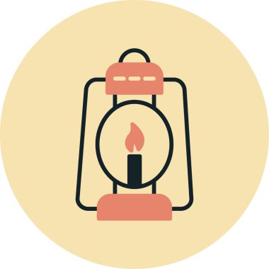 Gaz sobası vektör çizim