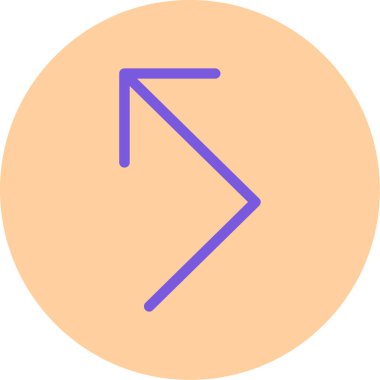 Oklar. Web simgesi basit illüstrasyon