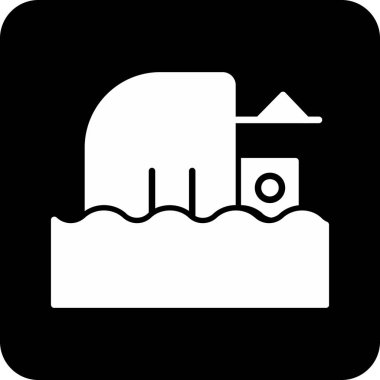 Modern b 'nin vektör illüstrasyonu simge suyundan yoksun