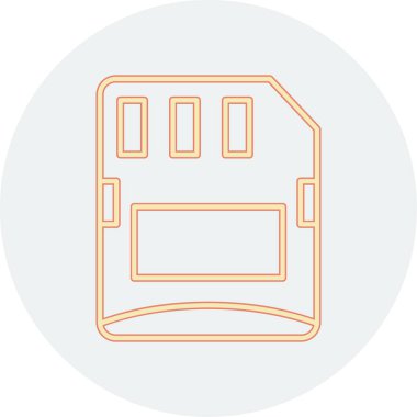 Fırının vektör illüstrasyonu modern simge