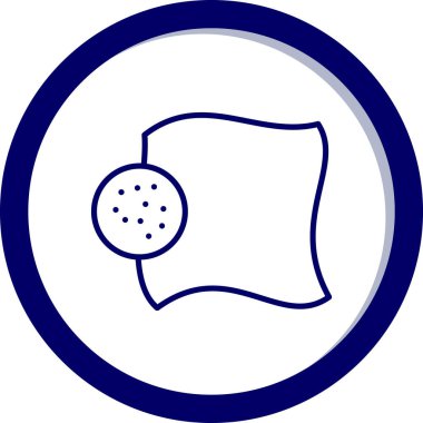 Bir kahve simgesinin vektör çizimi