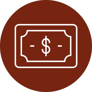 Dolar işareti vektör illüstrasyonuName