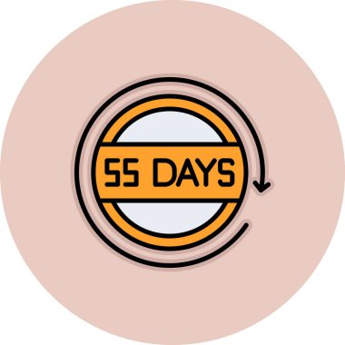 5 45 gün kaldı simgesi