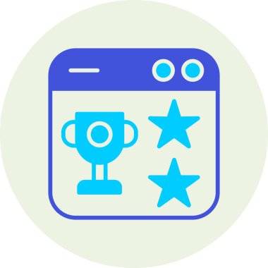 seo modern simgesinin vektör illüstrasyonu