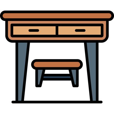 masa tablosu simgesi, özet biçimi