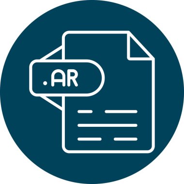 dosya biçimi simgesi, vektör illüstrasyonu