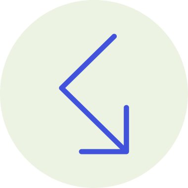 Ok. Web simgesi basit illüstrasyon