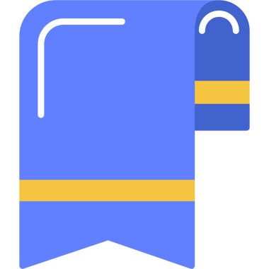 Kitap. Web simgesi basit illüstrasyon