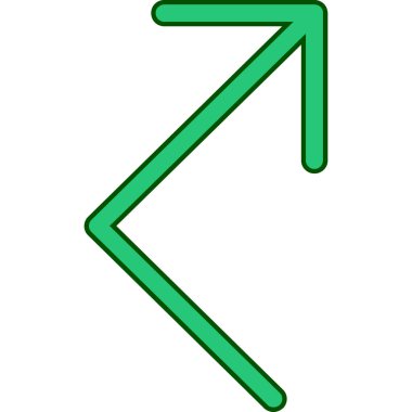 Sol ok simgesi. vektör illüstrasyonu