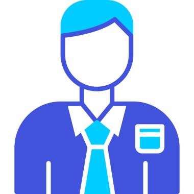 Yönetici simgesi, vektör illüstrasyonu