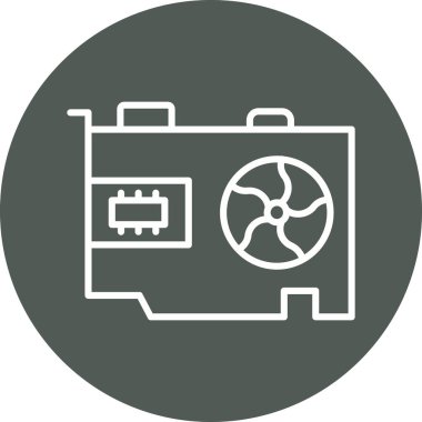 Modern simgenin vektör illüstrasyonu