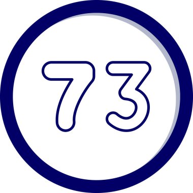 7 numaralı simge işareti tasarımı