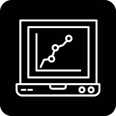 bilgisayar simgesi vektör illüstrasyonu