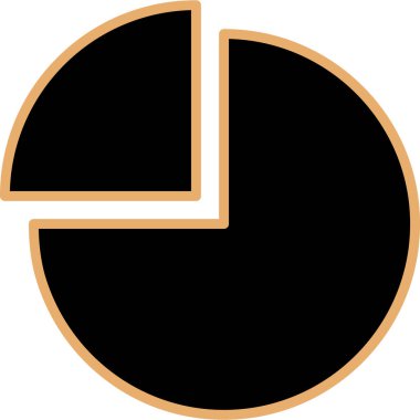 grafik diyagramı simgesi. vektör illüstrasyonu