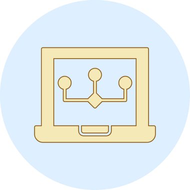 seo modern simgesinin vektör illüstrasyonu