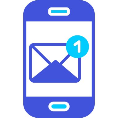 E- posta simgesi vektör illüstrasyonu