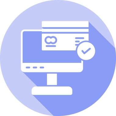 çevrimiçi web simgesi basit vektör illüstrasyonu