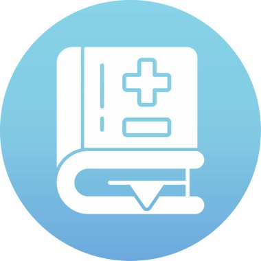 İlk yardım çantası. Web simgesi