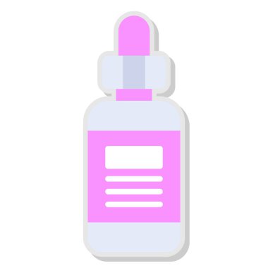 Tıbbi bir simgenin vektör illüstrasyonu