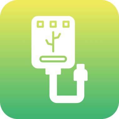 Dolgu simgesinin vektör illüstrasyonu