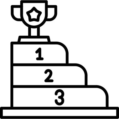 Podyum ödülü ikonu