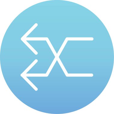 Modern b 'nin vektör illüstrasyonu eksik simgesi