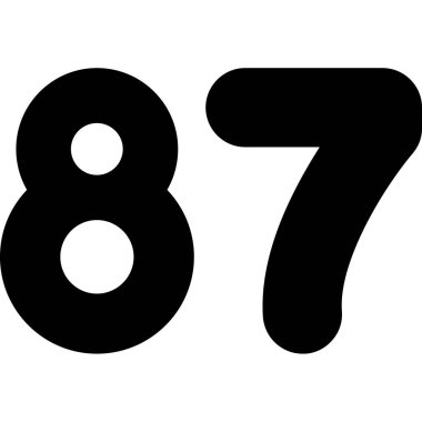 Siyah ve beyaz vektör illüstrasyonuName.