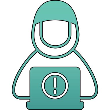 kadın avatar karakter simgesi