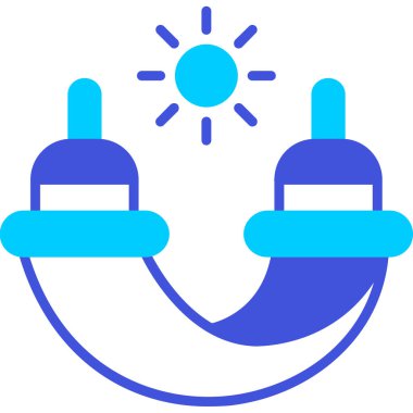 Güneş. Web simgesi basit tasarım