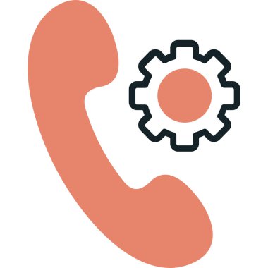 - Telefon. Web simgesi vektör illüstrasyonu