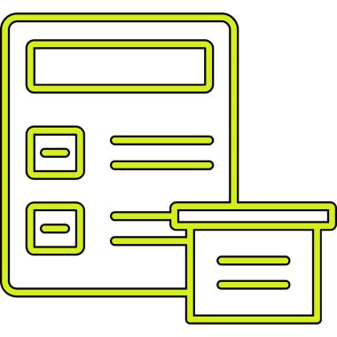 seo modern simgesinin vektör illüstrasyonu