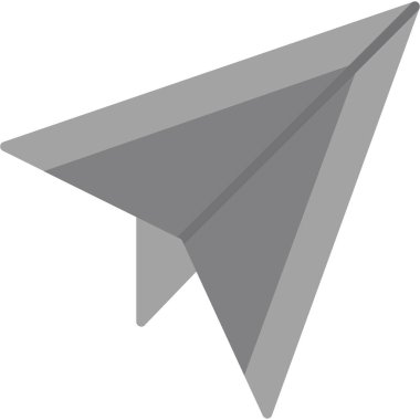 Kağıt Uçak vektör çizim