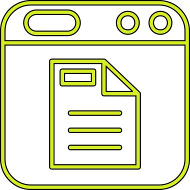 dizin simgesi, vektör illüstrasyonu