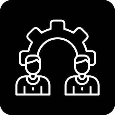 Kişisel ve ticari kullanım için vektör iş simgesi.