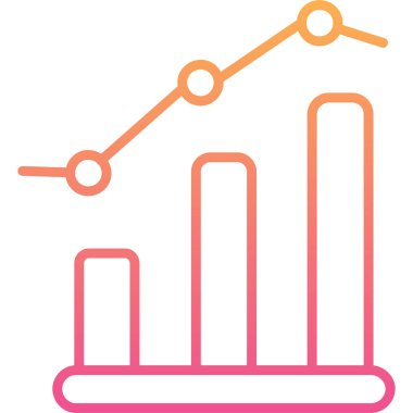 bar. Web simgesi basit illüstrasyon