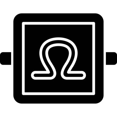 Modern b 'nin vektör illüstrasyonu eksik simgesi