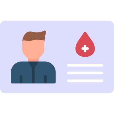 kan bağışı vektör simgesi