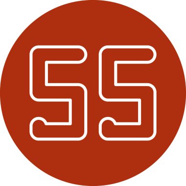 Modern bir simgenin vektör illüstrasyonu