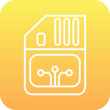 Vektör ev simgesi, vektör illüstrasyonu