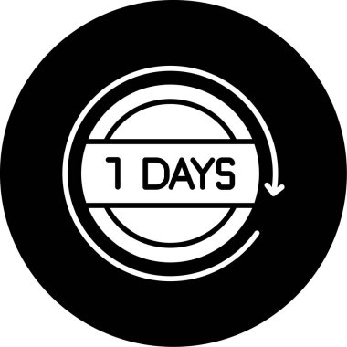 Beyaz arka planda ilk gün damgası. yuvarlak ve çıkartma