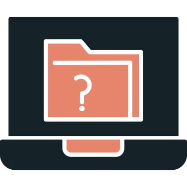 dizüstü bilgisayar web simgesi, vektör illüstrasyonu